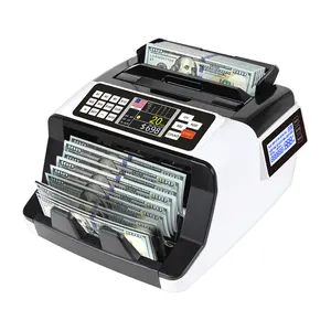 AL-7200 Currency Counter With Rechargeable Battery Single Denomination Value Counter