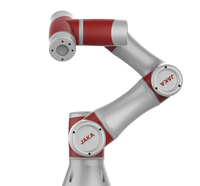 Bras de robot collaboratif 6 axes à montage multi-angles, charge utile de 7 kg, construction en aluminium, programmation par drag-and-drop pour une automatisation flexible