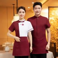 Nouvelles tenues de serveuse pour restaurant de style chinois-américain