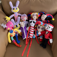 Nouveau Style incroyable cirque numérique en peluche Pomni Jax peluche Anime Joker bas quantité minimale de commande peluches