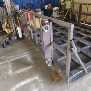 Plateforme élévatrice hydraulique à poutres en H et en I de 3 tonnes, roues, accessoires de poulie, rails de guidage, 2 tonnes, 1 tonne - Product Image 2
