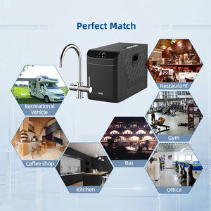 Macchina per <span class=keywords><strong>Acqua</strong></span> Frizzante Jnod 5 in 1 da Sottobanco con Sistema di Raffreddamento e Potente Compressore - Product Image 5