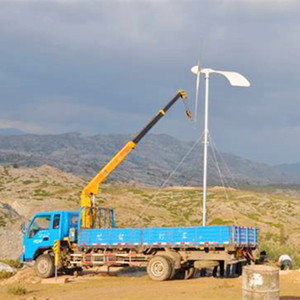 Portable Horizontal Axis Wind 1000w 24v Made in China With Good Price FD1kw FD1kw Wind FD1kw FD1kw - Product Image 3