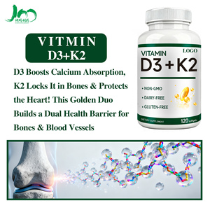 OEM 10000 IU ビタミン<span class=keywords><strong>D3</strong></span>＆K2オイルソフトジェルカプセル 60カプセル入りボトル 骨、心臓、免疫の健康をサポート - Product Image 4