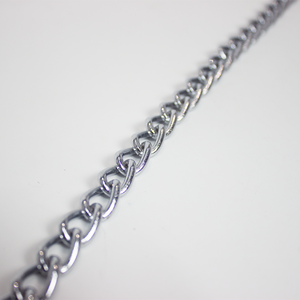 गर्म बिक्री समायोज्य नरम एल्यूमीनियम सांप पी चेन कुत्ते चोक कॉलर आधुनिक स्ट्रिप्ड रिबन छोटे मध्यम बड़े कुत्ते पालतू जानवर - Product Image 2