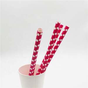 Pailles en papier pour smoothies en gros, pailles en papier pour boissons, vente chaude - Product Image 2
