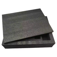 Feuille de mousse EVA antistatique ESD, mousse d'emballage conductrice antistatique, insert antichoc, mousse de découpe