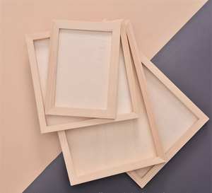 Marcos de Madera para Manualidades, Paneles de Madera sin Acabado para Pintar, para Arte y Manualidades, Alta Calidad - Product Image 5