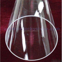 Crisoles de Cuarzo de Sílice Fundida Transparentes de 1200°C para Horno