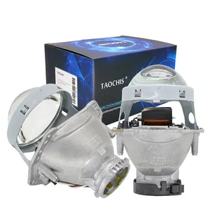 TAOCHIS Lampu Depan 3.0 Inci Lensa Proyektor Xenon HELLA 3R G5 Bi dengan Menggunakan H7 Lampu LED Xenon