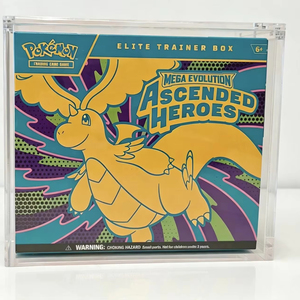 Premium Acrylic PKMN ETB <b>Display</b> <b>Case</b> Modern UV Protective Storage Box Elite Trainer Booster Box 5+8 mm - Product Image 1