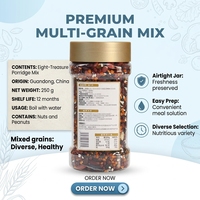 Mélange de céréales pour congee aux sept grains, ingrédients pour porridge, vente en gros en vrac