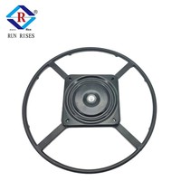 Run Rises Quincaillerie de mobilier en fer, mécanisme pivotant circulaire de 560 mm pour canapé et fauteuil pivotant, à ouverture à gauche, personnalisable, A22, fonctionnel
