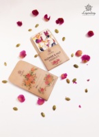 Barra Sólida de Chocolate Real Legendaria EVERLASTING con Flores Dulces y Nueces - Certificación ISO, 12 Meses de Vida Útil, Hecho en Vietnam