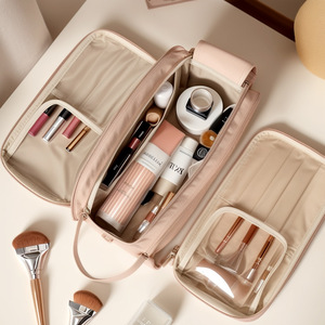 Custom Medium Capacity PU Leather Fashion Cartoon Travel Makeup Bag Sample Waterproof Storage with Zipper Closure - Product Image 4