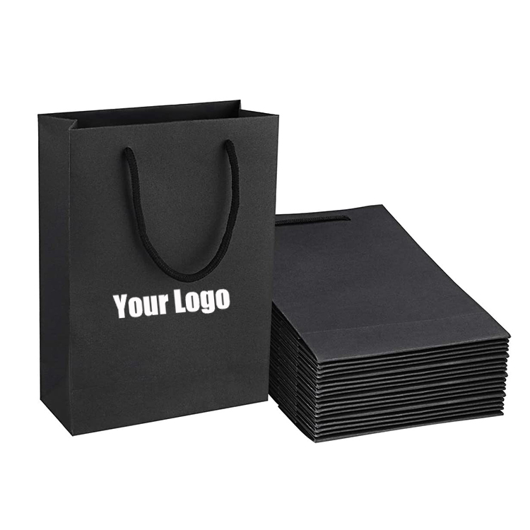 Luxury Shopping Gift Paper Bag Packaging Paper Bag with Custom logo