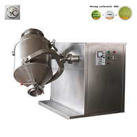 Mélangeur de poudre automatique 3D à double cône FKJX avec moteur à déflecteur pour le traitement des produits chimiques et des plastiques FKTD10L