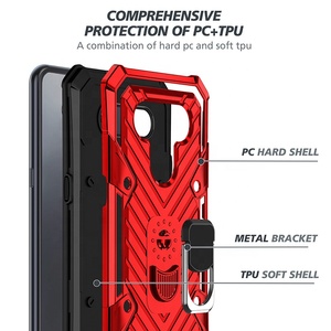 Pour LG K51 K31 Étui Hybride avec 360 Rotation Béquille Cachée Voiture Support Téléphone Portable Couverture pour LG Stylo 6 - Product Image 3