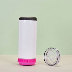 DSY Vaso Enfriador de Vino Electrónico de Acero Inoxidable de 16oz con Altavoz Inalámbrico, Carga USB y Diseño de Sublimación 4 en 1 - Product Image 4