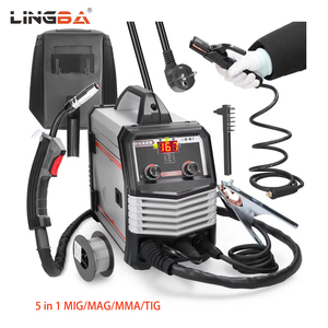 <span class=keywords><strong>Appareil</strong></span> de soudage <span class=keywords><strong>MIG</strong></span> 5 en 1 facile à utiliser, 1 kg de gaz, sans gaz, <span class=keywords><strong>MIG</strong></span> MAG MMA TIG, 120A 220V, soudeuse portable <span class=keywords><strong>MIG</strong></span>/MAG/MMA/TIG-160C - Product Image 1