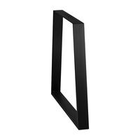 Support métallique base de table noire fabricants base métallique trapézoïdale pour table de conférence à base métallique
