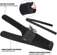 Holster tactique d'épaule en néoprène pour dissimulation profonde, respirant, dissimulé sous le bras, pour la chasse et les outils de poitrine