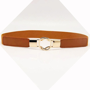 Bán Buôn 1 Inch Rộng <span class=keywords><strong>Retro</strong></span> Đàn Hồi Phụ Nữ Vành Đai Thắt Lưng Thời Trang Skinny Vành Đai Với Hợp Kim Thời Trang Khóa Mỏng Co Giãn Thiết Kế - Product Image 5