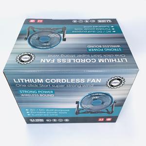 KHC Multipurpose DIY Brushed Motor 21V Portable Fan Cordless Desk Lithium <b>Battery</b> <b>Rechargeable</b> Outdoor - Product Image 5