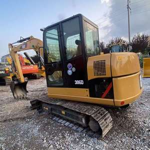 Excavatrice sur chenilles d'occasion CAT306D, 6 tonnes, bon prix, excavatrice de marque CAT, originale, neuve, parfait état - Product Image 4