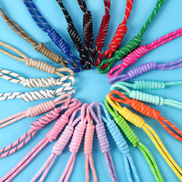 Sangle de téléphone en corde tressée en nylon style Miu, douce et audacieuse, colorée, lanière Spud-It, pendentif porte-clés DIY