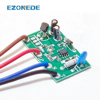 220V 3 voies tactile variateur interrupteur module de commande de lampe de bureau kit de réparation de lampe tactile pour ampoules à incandescence LED Dimmable