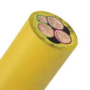 Cable Sumergible de Goma Azul de 4 Núcleos (4C) de 2.5mm, 4mm, 10mm, 16mm, 25mm para Bomba de Pozo Profundo - Product Image 4