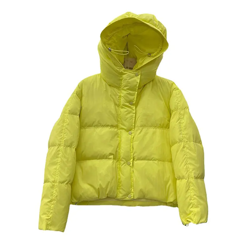 High Quality Down Jacket Outdoor 90% White Duck Down 1000 Fill Jackets Cold Proof And Warm Short Hooded Down Jacket