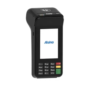 Wifi קופה מסוף בנק תשלום מערכת אשראי כרטיס לסחוב מכונה באיכות גבוהה נייד אלחוטי 4G קיבולי מסך לינוקס 2600mah