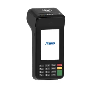 Wifi POS Terminal ระบบการชำระเงินธนาคารบัตรเครดิตเครื่องรูดที่มีคุณภาพสูงมือถือไร้สาย4กรัมหน้าจอ Capacitive ลินุกซ์2600มิลลิแอมป์ชั่วโมง