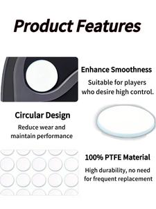 Patines de Ratón 100% PTFE Compatibles con <span class=keywords><strong>Logitech</strong></span> <span class=keywords><strong>G305</strong></span> Lightspeed y Razer Cobra Pro para Alfombrilla de Ratón de Vidrio, Deslizamiento Suave y Silencioso - Product Image 3