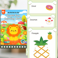 Livre de coloriage et d'apprentissage pour enfants 3+ : Connecter les points, traçage des chiffres, dessin point par point