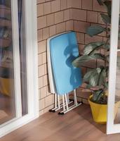 Bureau d'ordinateur réglable en hauteur de haute qualité, table pliable moderne en métal et plastique, support portable pour ordinateur portable, pour la maison, le bureau et l'extérieur