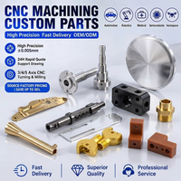 Services de fabrication de pièces métalliques par usinage CNC, usinage de précision sur mesure en aluminium et laiton, pièces usinées par fraisage CNC
