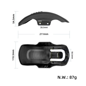 Guardabarros Trasero para Scooter Eléctrico KuKirin A1, Protección Contra Salpicaduras de Agua y Lodo, Accesorio para Scooter - Product Image 2