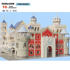Gran Castillo Infantil Temático, Equipo de Diversión, Tobogán Interior, Parque de Atracciones - Product Image 3