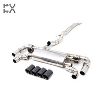 Pour BMW X2 2.0T B48, pièces automobiles haute performance, acier inoxydable 304, 1,5 mm, poli miroir, double entrée, tuyaux d'échappement