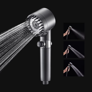 Pommeau de Douche Manuel Multifonctionnel GEE-N Allemand à Haute Pression pour Massage et Beauté de la Peau, 3 Modes, 3 en 1 - Product Image 2