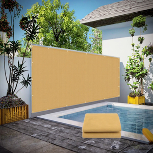 HDPE hình chữ nhật vườn Shading Sun Shade buồm tán mái hiên dệt UV bảo vệ vải với khả năng chịu nước và kích thước tùy chỉnh - Product Image 2