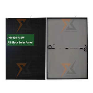 Panneau solaire N-Type tout noir 430-455W, système solaire industriel 450W, façade en verre photovoltaïque, prix compétitif ! - Product Image 2