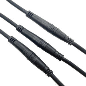 사용자 정의 M6 M8 IP65 방수 Ebike 커넥터 연장 케이블 2 핀 3 핀 4 핀 5 핀 6 핀 남성 여성 커넥터 플러그 LED 와이어 - Product Image 6