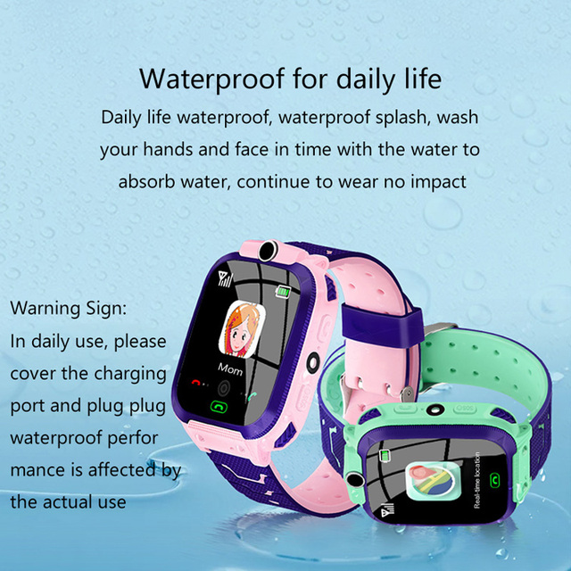Wholesale Kids Smart Watch & GPS, Two-Way Calling, LBS Location, Camera, Music Player, Parental App, Waterproof