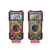 SZ305 multimètre testeurs de condensateur professionnel 1999 comptes voltmètre intelligent AC/DC Votage résistance de courant Ohm outils de Test