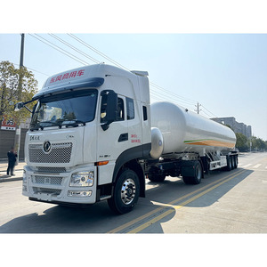 Réservoir de stockage GPL 30 tonnes Semi-Trailer <span class=keywords><strong>remorque</strong></span> citerne à gaz en acier pour la vente - Product Image 4
