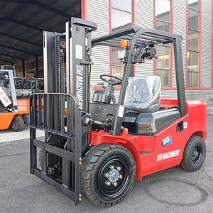 Chariot élévateur à fourche diesel fiable 3 4 5 tonnes pour tous les composants industriels de noyau de ferme d'utilisation de terrain avec l'emballage de camion de palette - Product Image 6